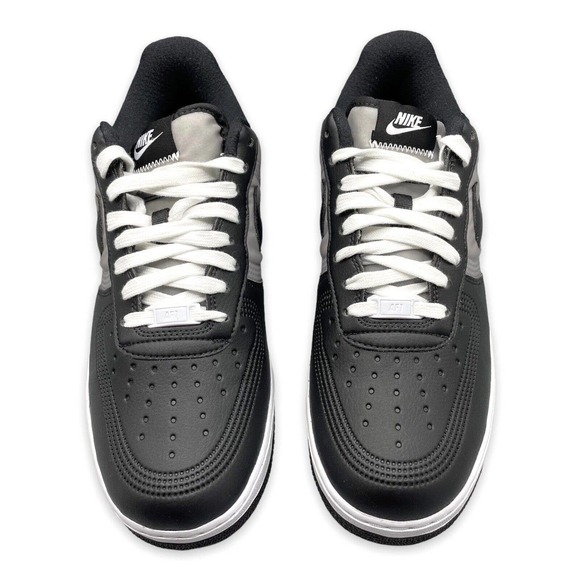 Nike Air Force 1 Low By You Men's Size 10.5 'Black Grey White' New [DN4164-991] - Picture 4 of 7